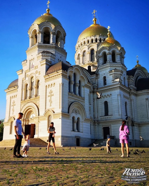 ⛪ Вознесенский патриарший собор в Новочеркасске. Стоит в самом центре города (построен в 1904г) и по размерам..