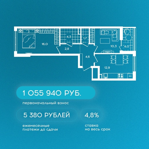 Платеж по ипотеке 5 000 в месяц за «двушку» — это реально?  Сегодня на рынке действует ряд ипотечных программ,..