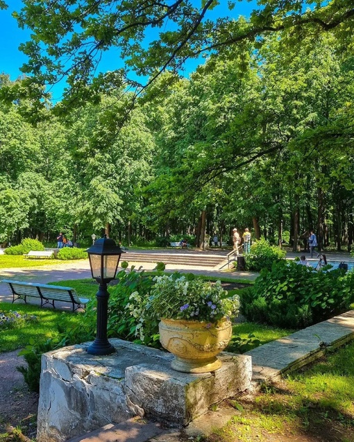 🌳Самый старый сквер Москвы — Нескучный сад.  Пейзажная часть Центрального Парка Культуры и отдыха имени..