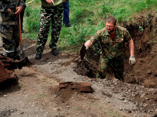 Под Таганрогом нашли обломки взорванного бронепоезда времен Великой Отечественной войны  Это части..