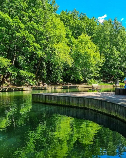 🌳Самый старый сквер Москвы — Нескучный сад.  Пейзажная часть Центрального Парка Культуры и отдыха имени..