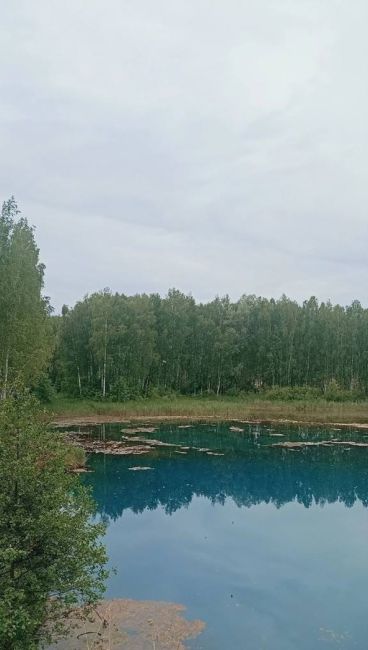 💧 Лазурная вода на озере Ключик!
Рядом с Ворсмой 
..