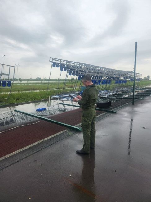 Из-за обрушившихся трибун на Гребном канале возбудили уголовное дело о халатности  Установлено, что при..