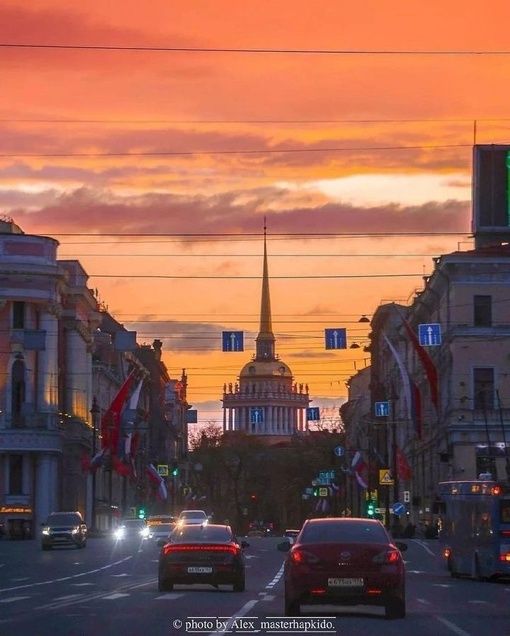 Великолепие Петербургских закатов..