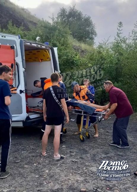 🚨🚑 Подросток упал со скалы на каньоне в Красном Сулине. 16-летний молодой человек, предварительно, хотел..