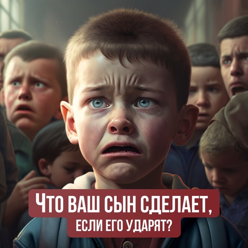 Что ваш ребенок сделает, если его ударят?  Если вашего ребёнка ударят в школе или во дворе, что он..