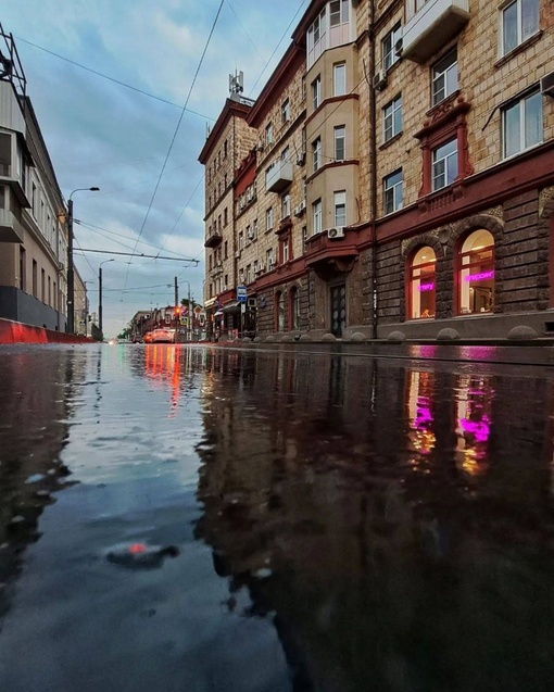 Улицы донской столицы после дождя 🙌  📸: [id674052|Роман..