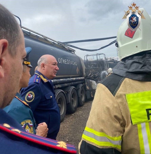 Пожар локализован на площади 800 кв.м., — МЧС  🚑 Пострадавший водитель сотрудник АО «Бальзам», получивший 90 %..