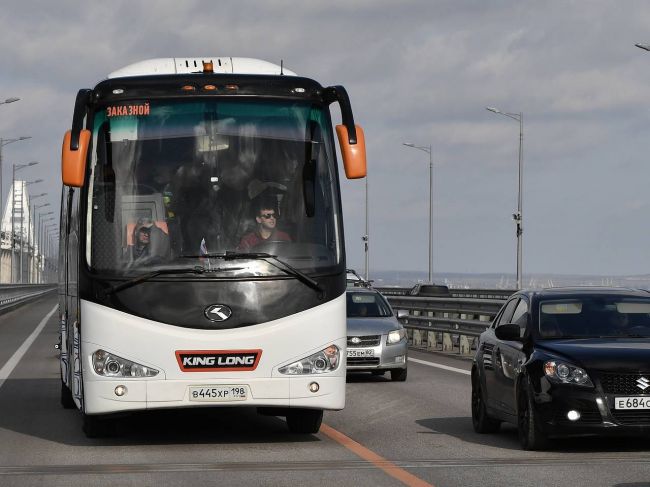 В Ростовской области восстановили автобусное сообщение с Крымом. Перевозка пассажиров до полуострова..