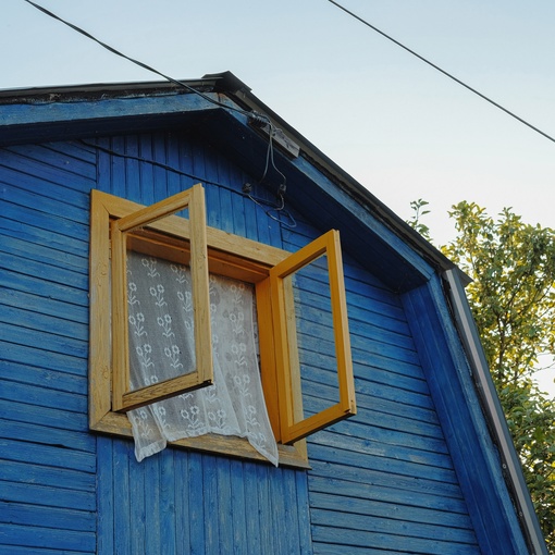 💟Атмосфера бесконечного лета в нижегородских садах. Необычные домики, мотивы окна и кусочки..