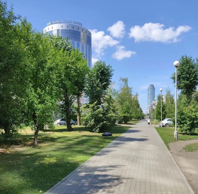 Жара до +38 градусов надвигается на Екатеринбург🌡  В понедельник в днем воздух прогреется до +35. Переменная..