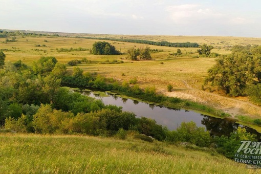 🌳 Пейзажи в окрестностях реки..