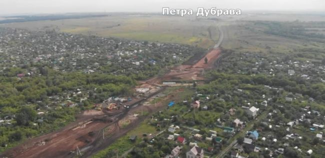 Появились кадры последствий строительства магистрали «Центральная» в Самаре  Посмотрите на объект с..