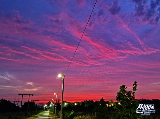 Рассвет в Новочеркасске в 3:50..