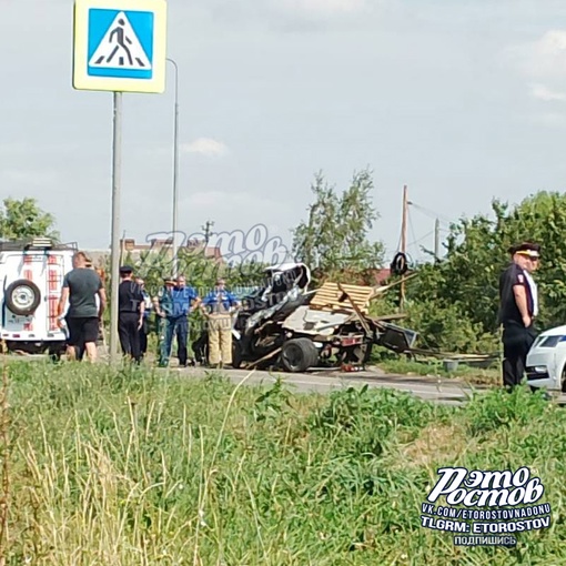 😳🚨 Жуткое ДТП в Пешково. От КамАЗа оторвался прицеп, вылетел на встречку и смял Газель, водитель которой..