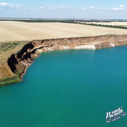 💜Голубое Самарское озеро — одно из самых лучших мест для купания и пляжного отдыха💚 Даже куда-то  за..