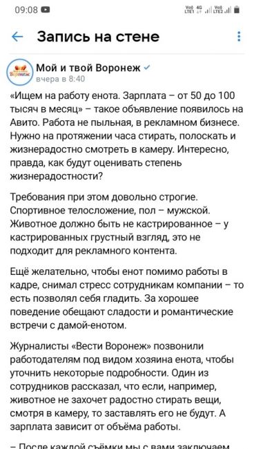 🐶 Очередная paбота мечты: В московскую кофейню ищут "трогателя щёк собак".  Тpeбования к работнику: глaдить и..