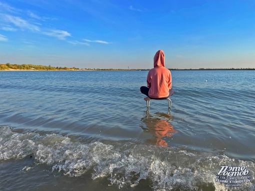 🏖 Аксайское Голубое озеро 🌊 5 минут от Аксайского моста и вы вблизи солёной воды, чистого песка и яркого..