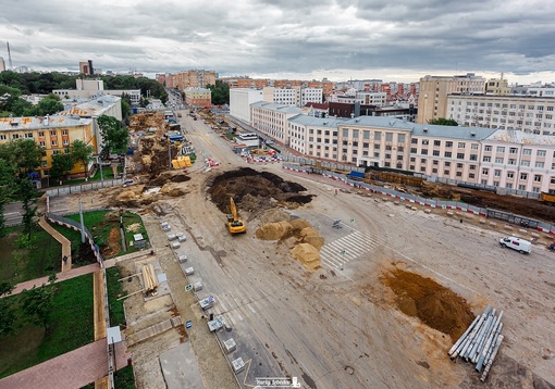 🗣Cтроительство нового метро на..