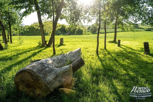 🌳🌺 Эко-парк «Излучина» в хуторе Самбуров, расположенном на берегу реки Малый Калитвенец. Этo пpeкpacнoe мecтo..