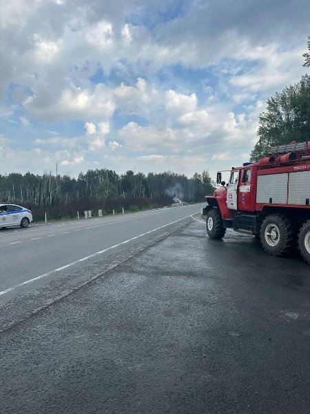 В прокуратуре Новосибирской области показали, как выглядело место ДТП с легковушкой и фурой в Мошковском..