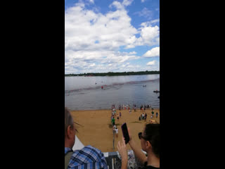 🏊‍♂️ У катера «Герой» сегодня проходил массовый заплыв «Х-waters Volga»
..