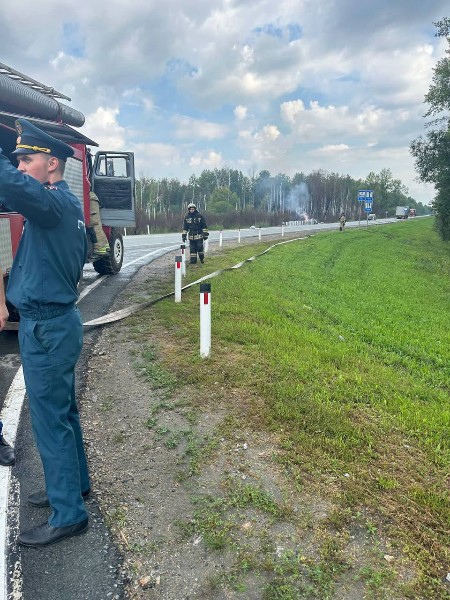 В прокуратуре Новосибирской области показали, как выглядело место ДТП с легковушкой и фурой в Мошковском..