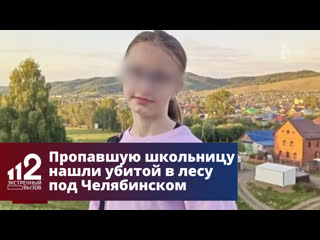 Подозреваемый в убийстве 11-летней девочки под Челябинском дал признательные показания.  Местный житель..