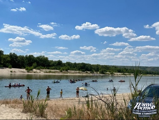 🏖 Пляж на берегу Дона в Усть-Донецком районе. Подальше от цивилизации и поближе к воде на чистом..