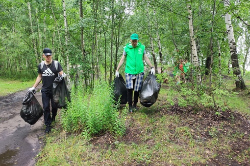 Волонтерская группа «Счастливый Нижний Новгород» провела субботник на озере Силикатное  9 июля волонтеры..