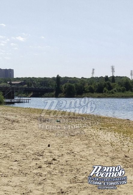 На Северном водохранилище ни души. Пляж закрыли после того, как в воде обнаружили опасные бактерии..