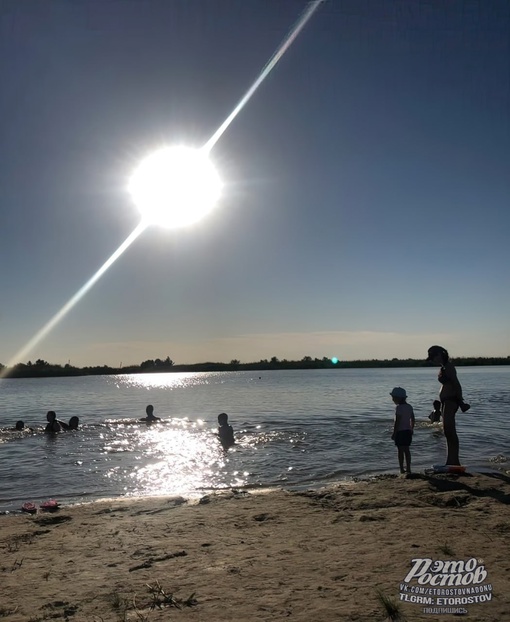 🏖 Пляж на Белом озере между Ростовом и Батайском. Приятное спокойное место, людей мало.  Одно из немногих..