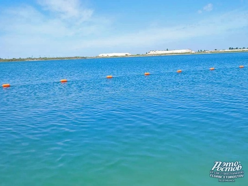 🏖 Аксайское Голубое озеро 🌊 5 минут от Аксайского моста и вы вблизи солёной воды, чистого песка и яркого..