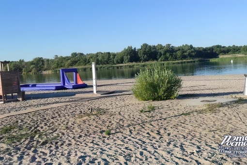 🏖 Пляж на берегу Дона в Константиновске Ростовской области.  Хорошо оборудованный песчаный пляж. Водичка..