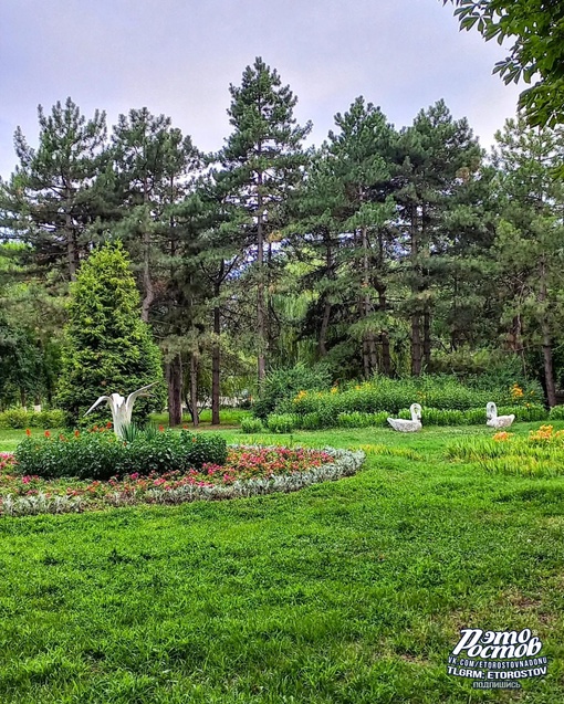 🌳🌺 Парк имени Октября на ул...