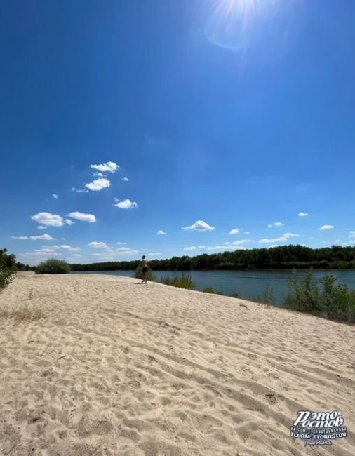 🏖 Пляж на берегу Дона в Усть-Донецком районе. Подальше от цивилизации и поближе к воде на чистом..