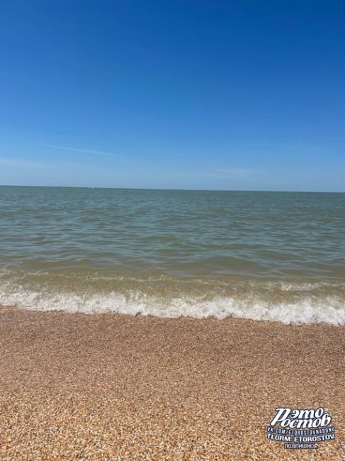 🏖🔵 Должанская коса в середине лета. Здесь сейчас классно. Море очень теплое, никаких дождей, медуз и..