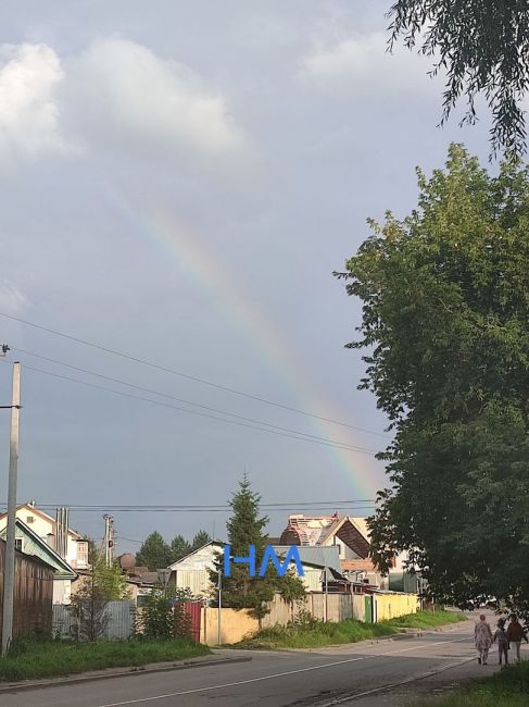 🌈 Подписчики делятся фото радуги в..