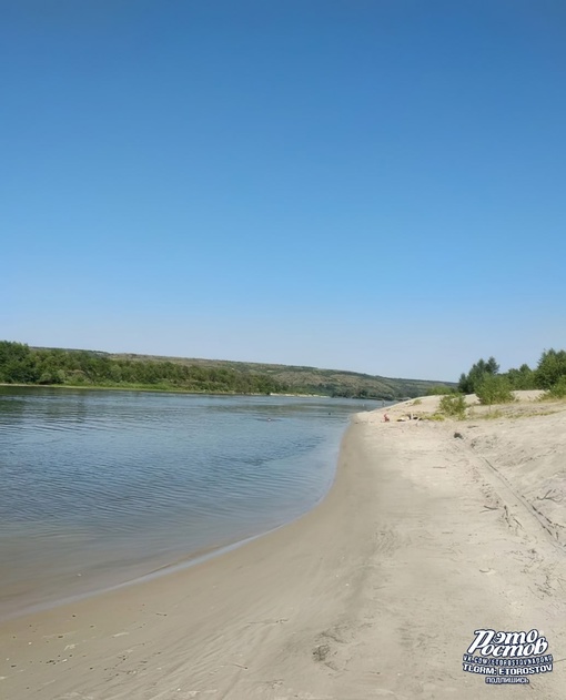 🏖 Пляж на берегу Дона в Усть-Донецком районе. Подальше от цивилизации и поближе к воде на чистом..