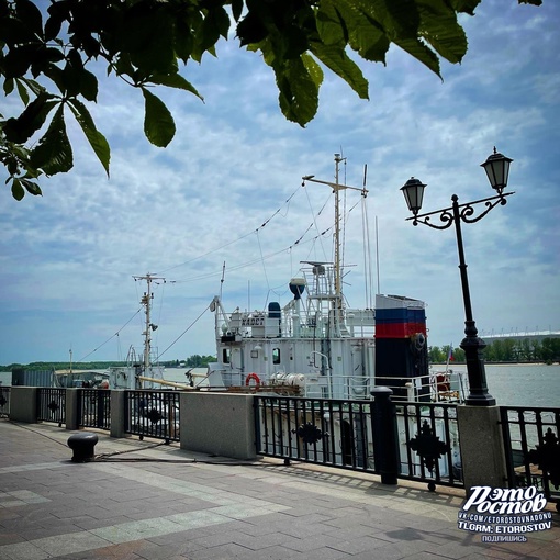 На ростовской набережной припекает..