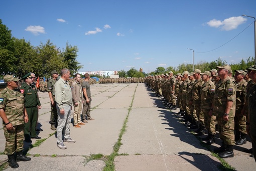 Добровольческий полк «Башкортостан» завершает боевое слаживание.  Сегодня мы в Самарской области, подводим..