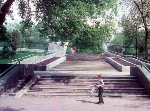 Парк "Черное озеро" в 1994 году.  Фото: Илья..