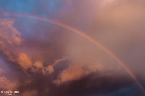 Радуга на закате 🌈🌇
..