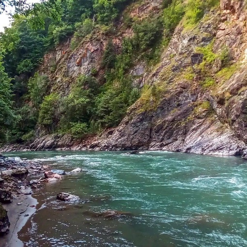 ⛰️Гранитный каньон - памятник природы Адыгеи, грандиозный тектонический разлом в Даховском гранитном..