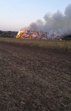 Под Гуково, со слов очевидцев, загорелась..