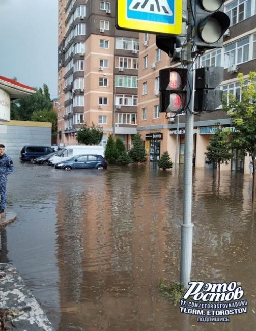 Ростов снова ушёл под воду. Сельмаш..