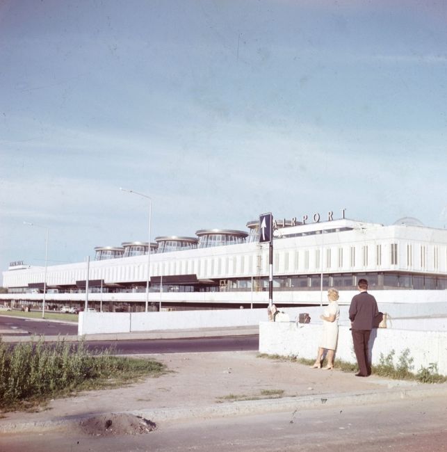 Старый добрый аэропорт Пулково в 1973 году. Кто помнит его..