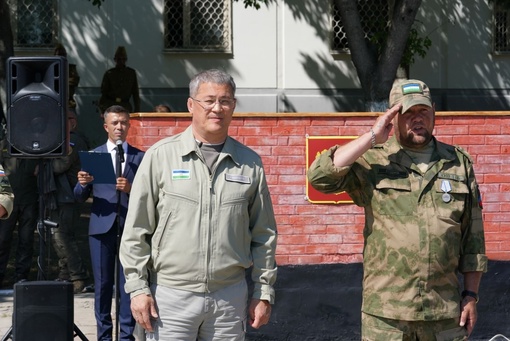 Добровольческий полк «Башкортостан» завершает боевое слаживание.  Сегодня мы в Самарской области, подводим..