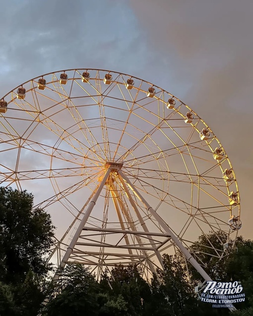 ⛈️ Гроза и радуга на Театральной..