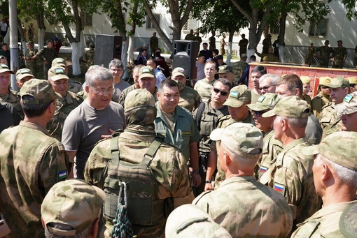 Добровольческий полк «Башкортостан» завершает боевое слаживание.  Сегодня мы в Самарской области, подводим..